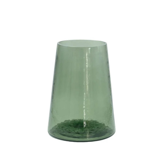 Recycled Glass Vase - Fern