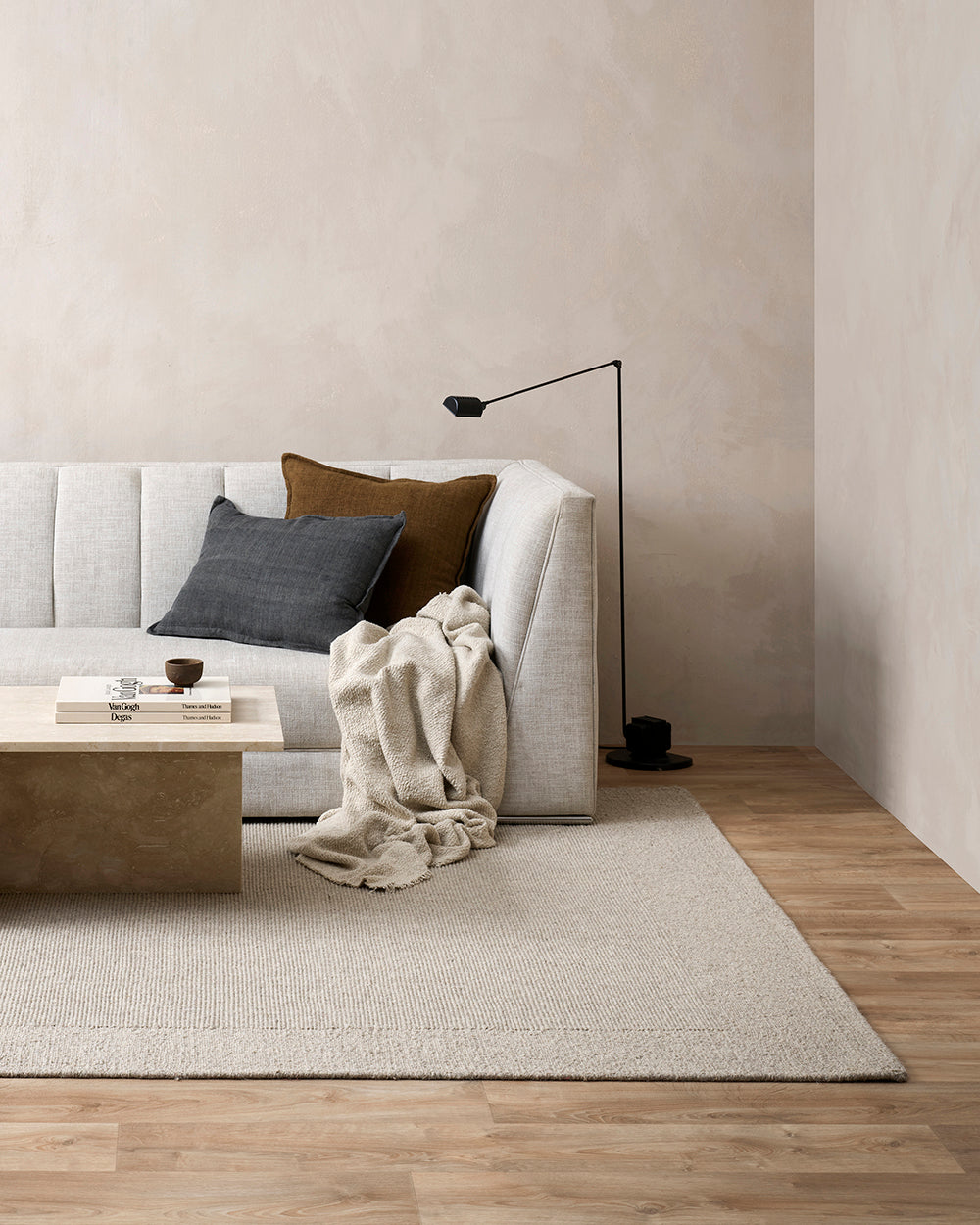 Vermont Wool Floor Rug | Driftwood