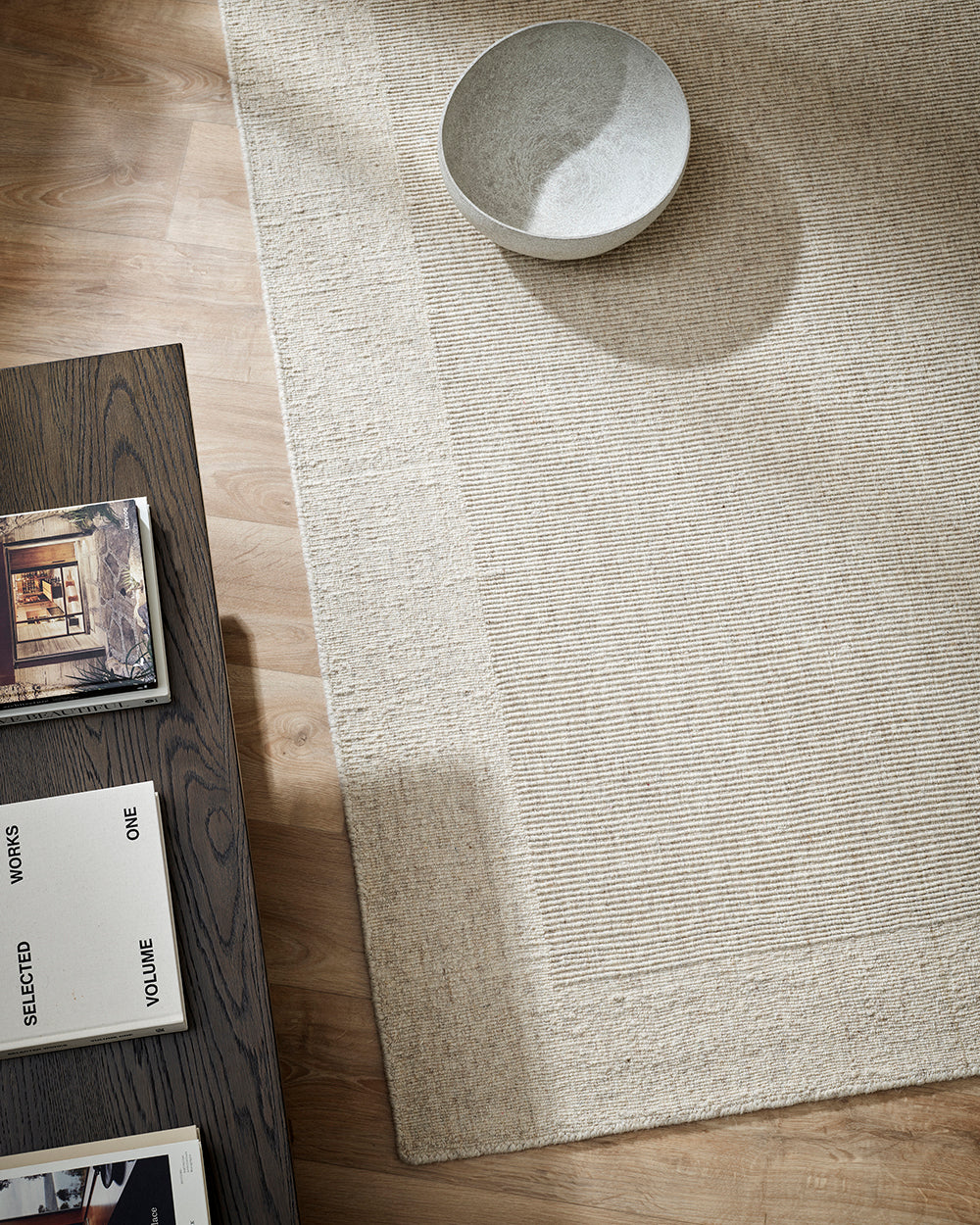 Vermont Wool Floor Rug | Sand