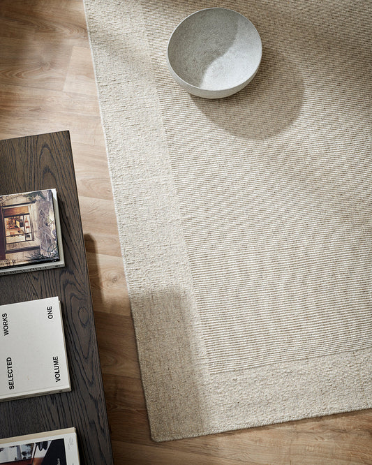 Vermont Wool Floor Rug | Sand
