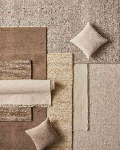 Marceau Wool Blend Floor Rug | Taupe